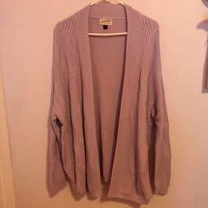 Universal Threads Lavender Cardigan
